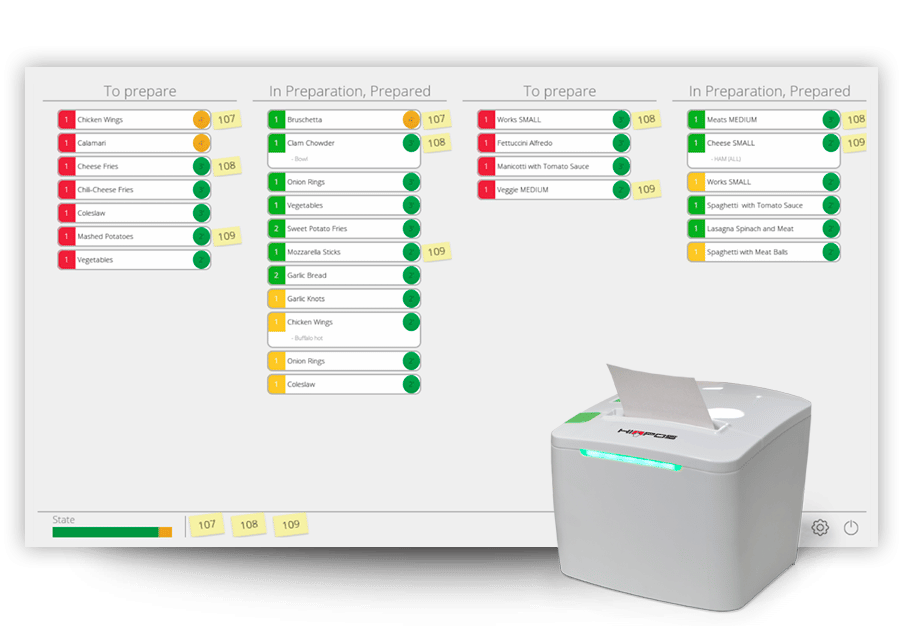 hioscrenn printer