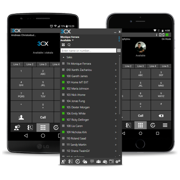3CX_and_ip_softphone