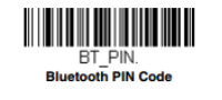 Bluetooth PIN Code